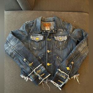 Y2K True Religion Jean Jacket